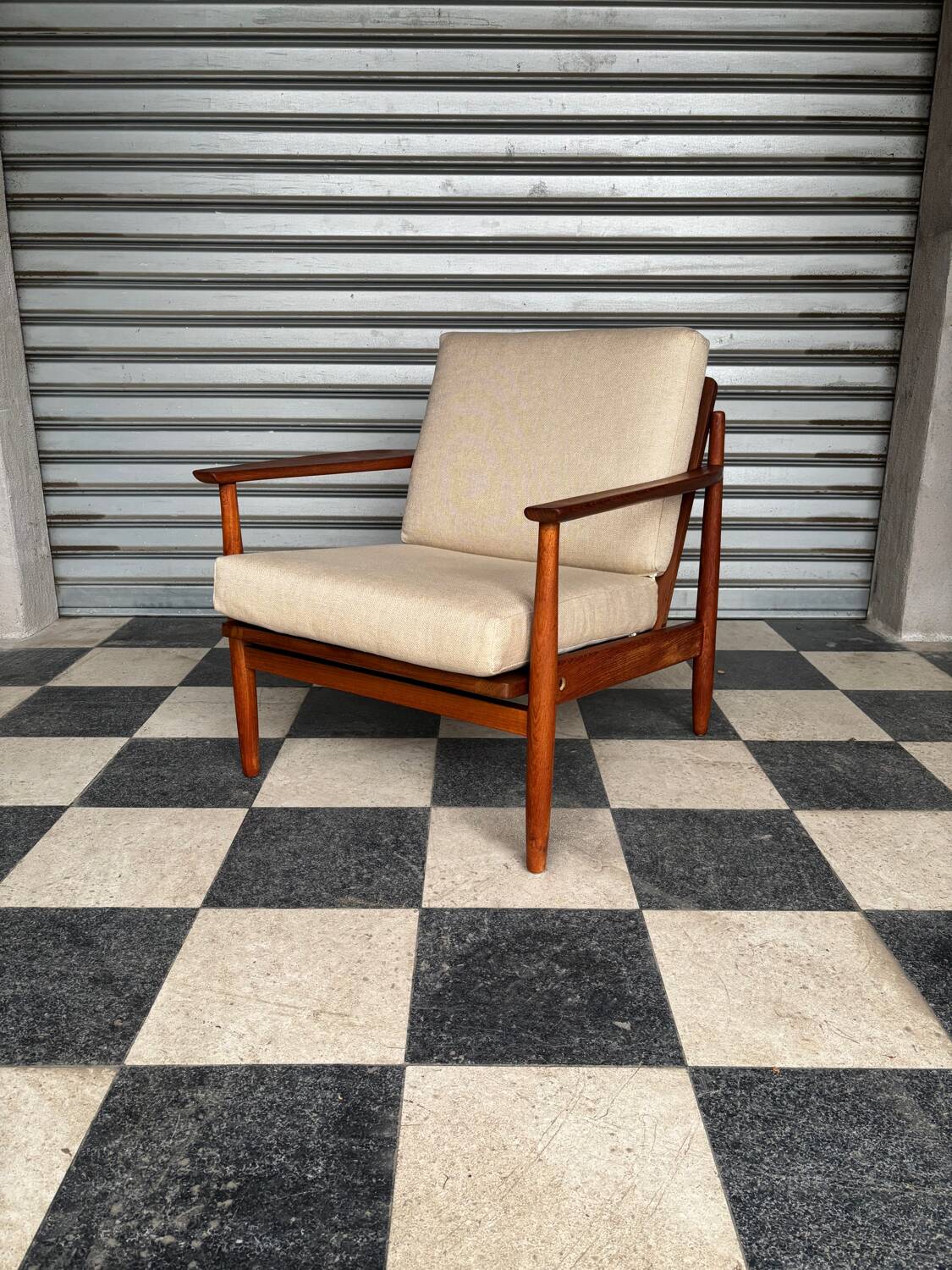 Vintage Scandinavian armchair