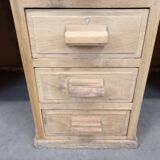 Double oak desk