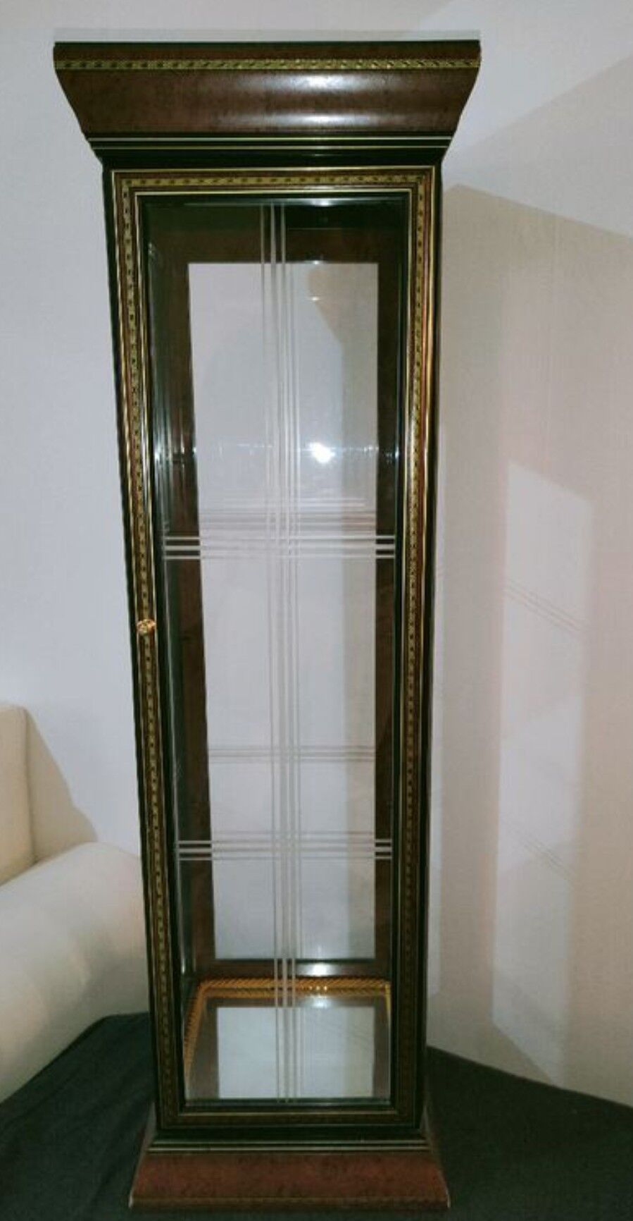 Wooden showcase 1970/80