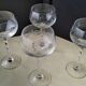 4 twisted stem glasses for white or rosé wine