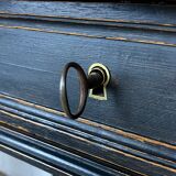 Black patinated lady's desk