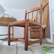 Chaise enfant en bois vintage