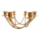 Chandelier en laiton des années 50