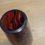 Glass vase in a scaled way