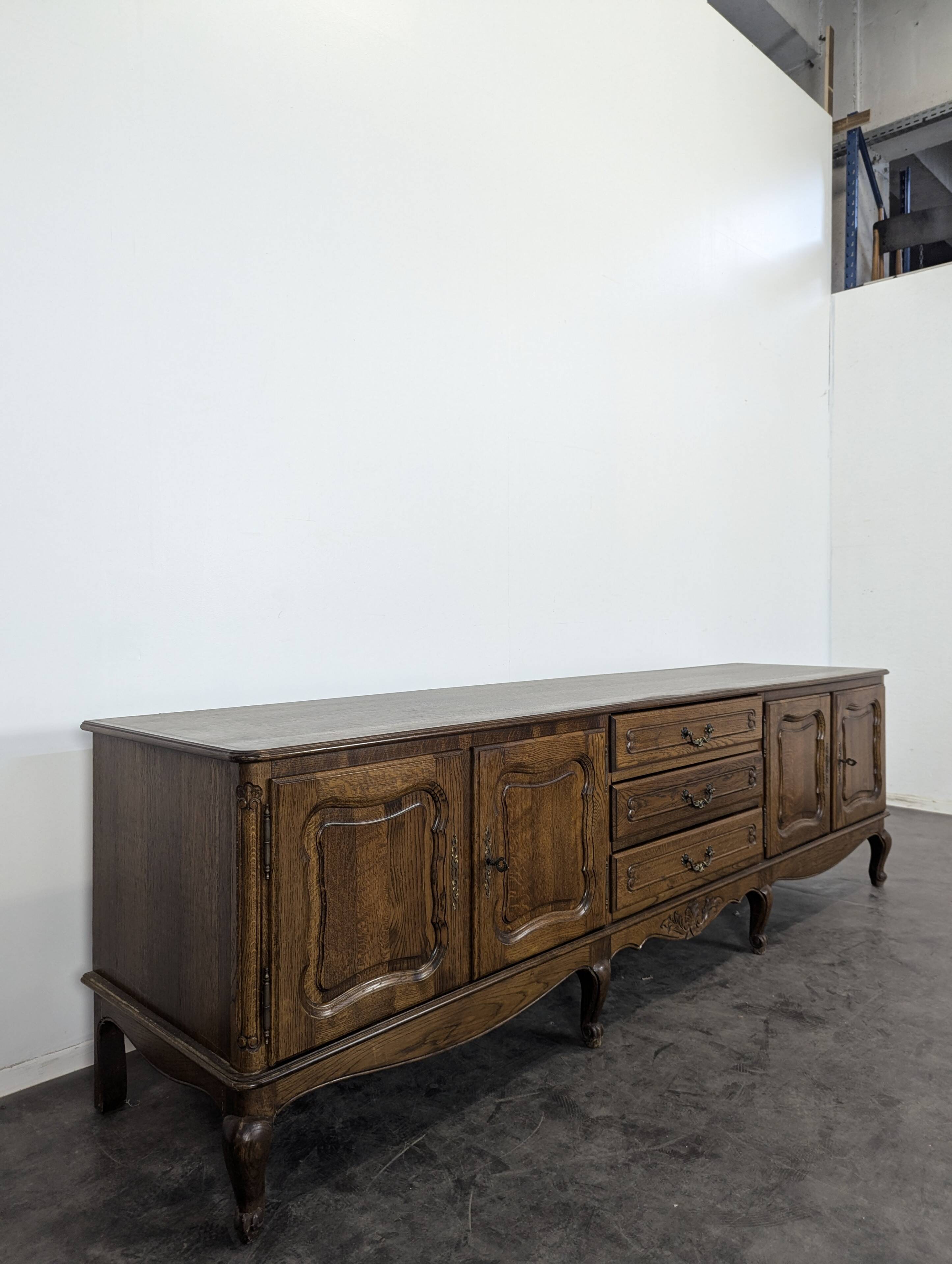 Neo-rustic sideboard in Provençal style