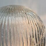 Vintage glass globe table lamp