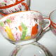 Maruku china tea service in very fine porcelain.