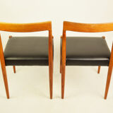Pair of chairs by L & H. Lubke, Germany, 1960s