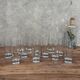 Set of tube glasses
