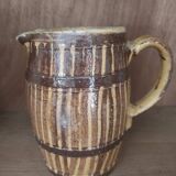 Antique terracotta pitcher