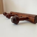 Rustic vintage coat rack