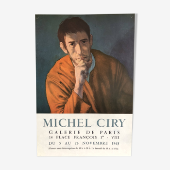 Poster Michel Ciry Galerie de Paris 1968