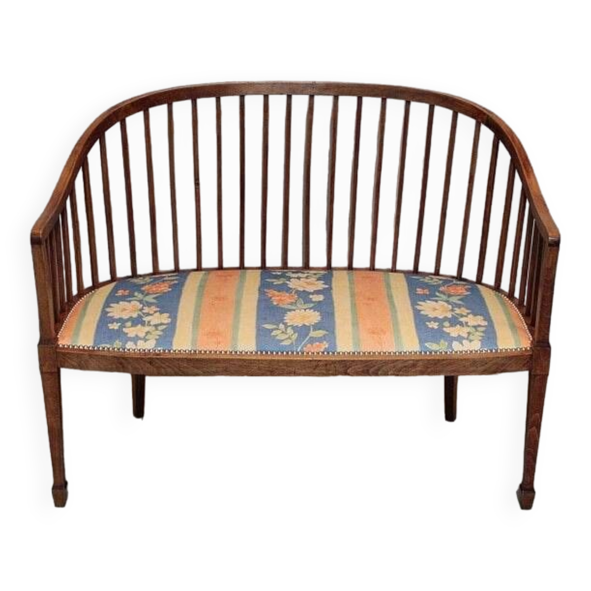 Art Deco Bench in 20th Century Beech