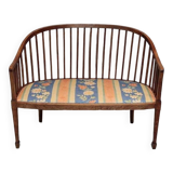 Art Deco Bench in 20th Century Beech