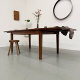 Cherry farmhouse table with 260cm extensions