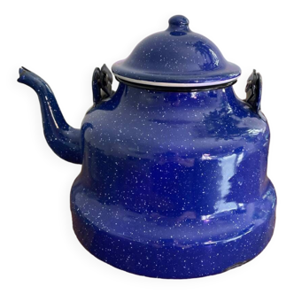 Vintage enameled teapot