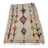 Azilal natural wool Berber rug