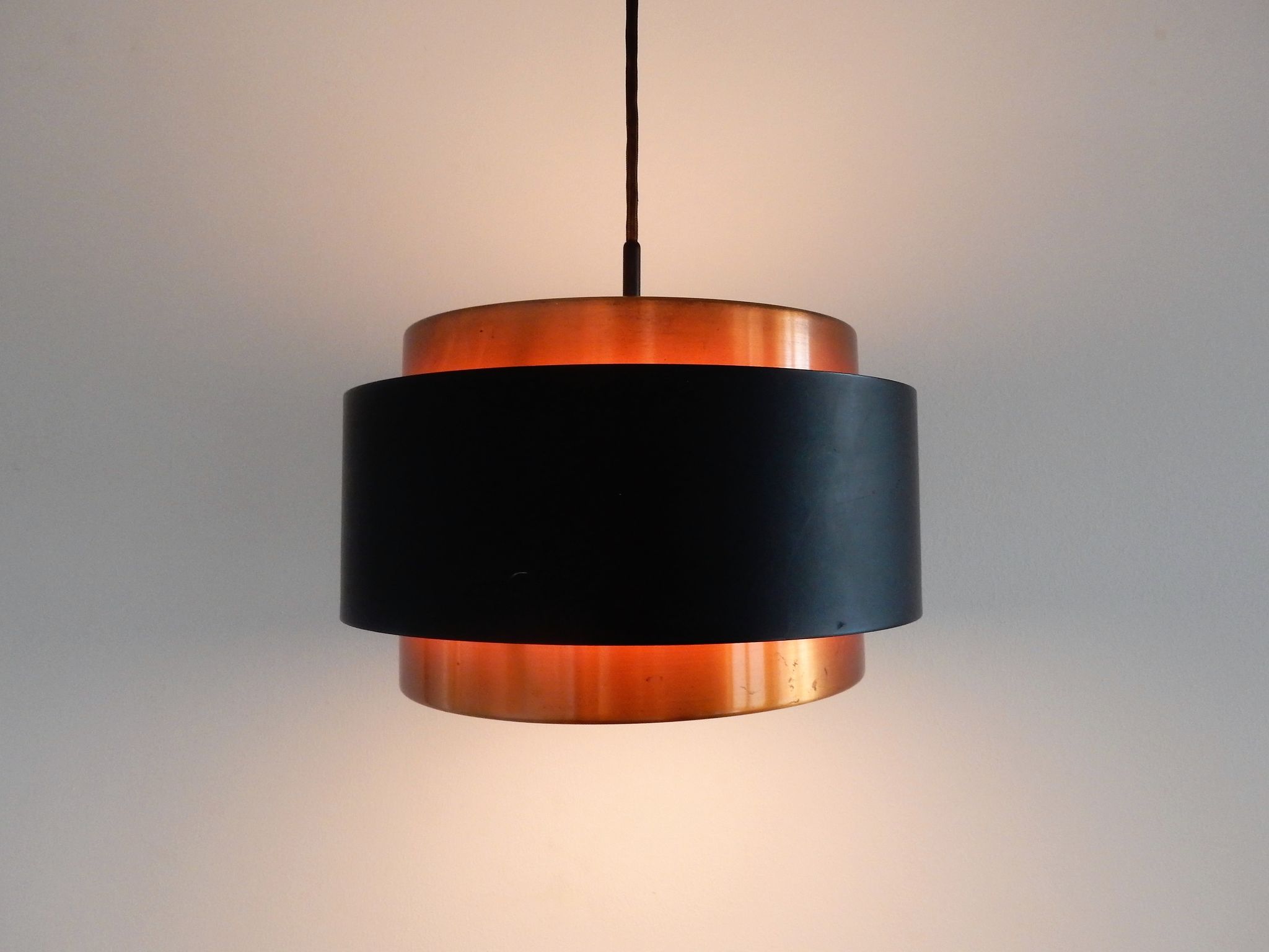 Saturn hanging lamp by Johannes Hammerborg for Fog & Mørup, 1960s