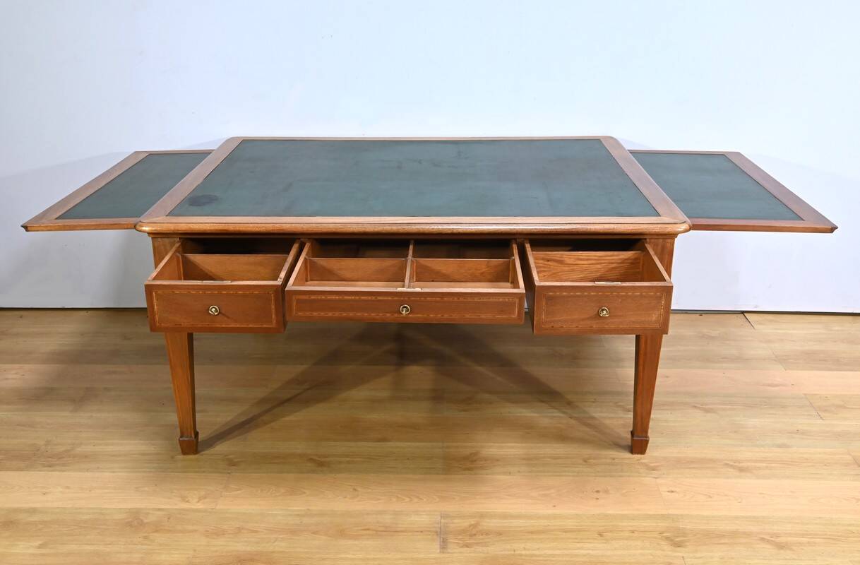 Important architect's desk in mahogany - 1920