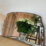 Antique beveled mirror