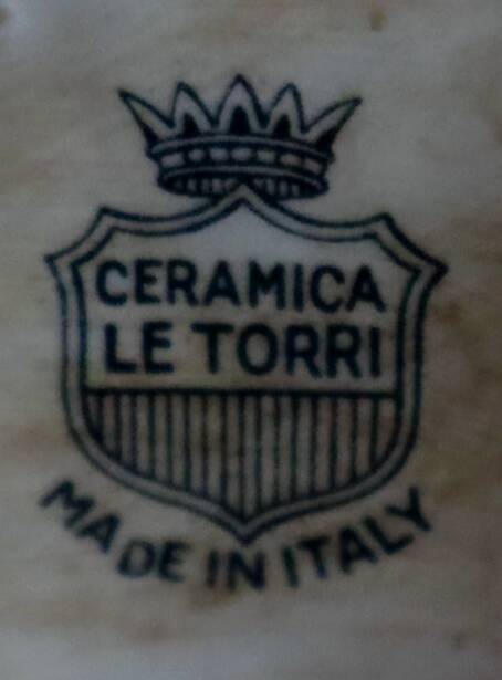 Large ceramic jug in Italian – Ceramica Le Torri