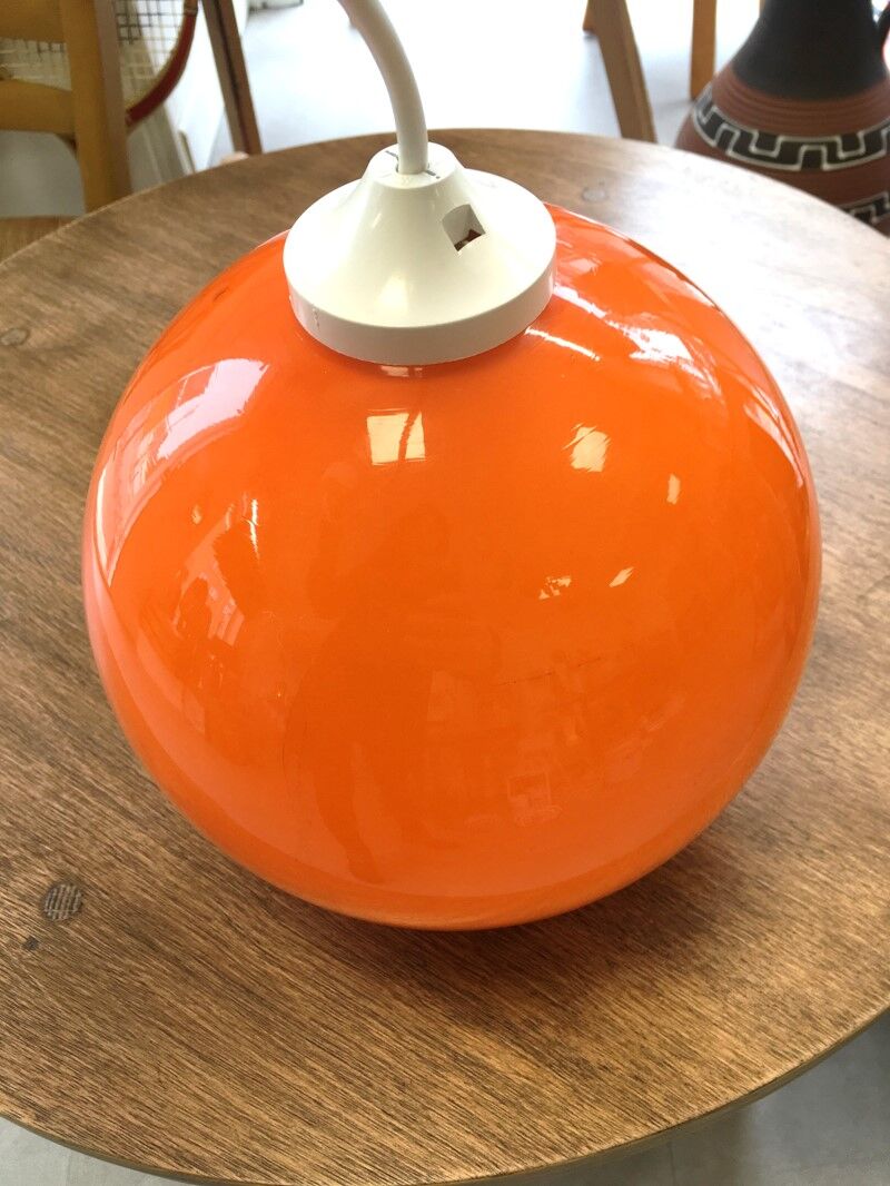 Orange globe suspension