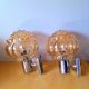 Pair of Helena Tynell bubble wall lights from the 70s