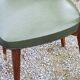Pair of 50's Scandinavian style mahogany chairs