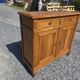 Louis XVI style buffet in solid cherry wood from the mid-20th century.