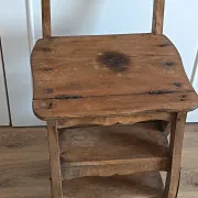 Folding step stool with 6 steps