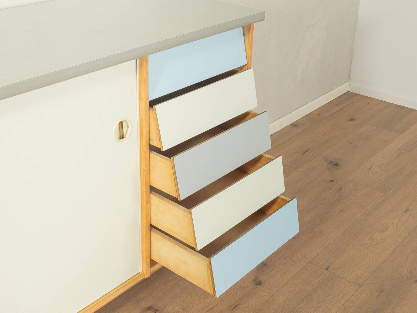 Charming 1950s kitchen cabinet