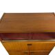 Mid-height wooden vintage sideboard / buffet / display cabinet