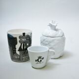 Porcelain pineapple candy