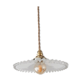 White opaline hanging