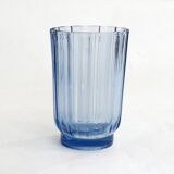 Blue Art Deco vase