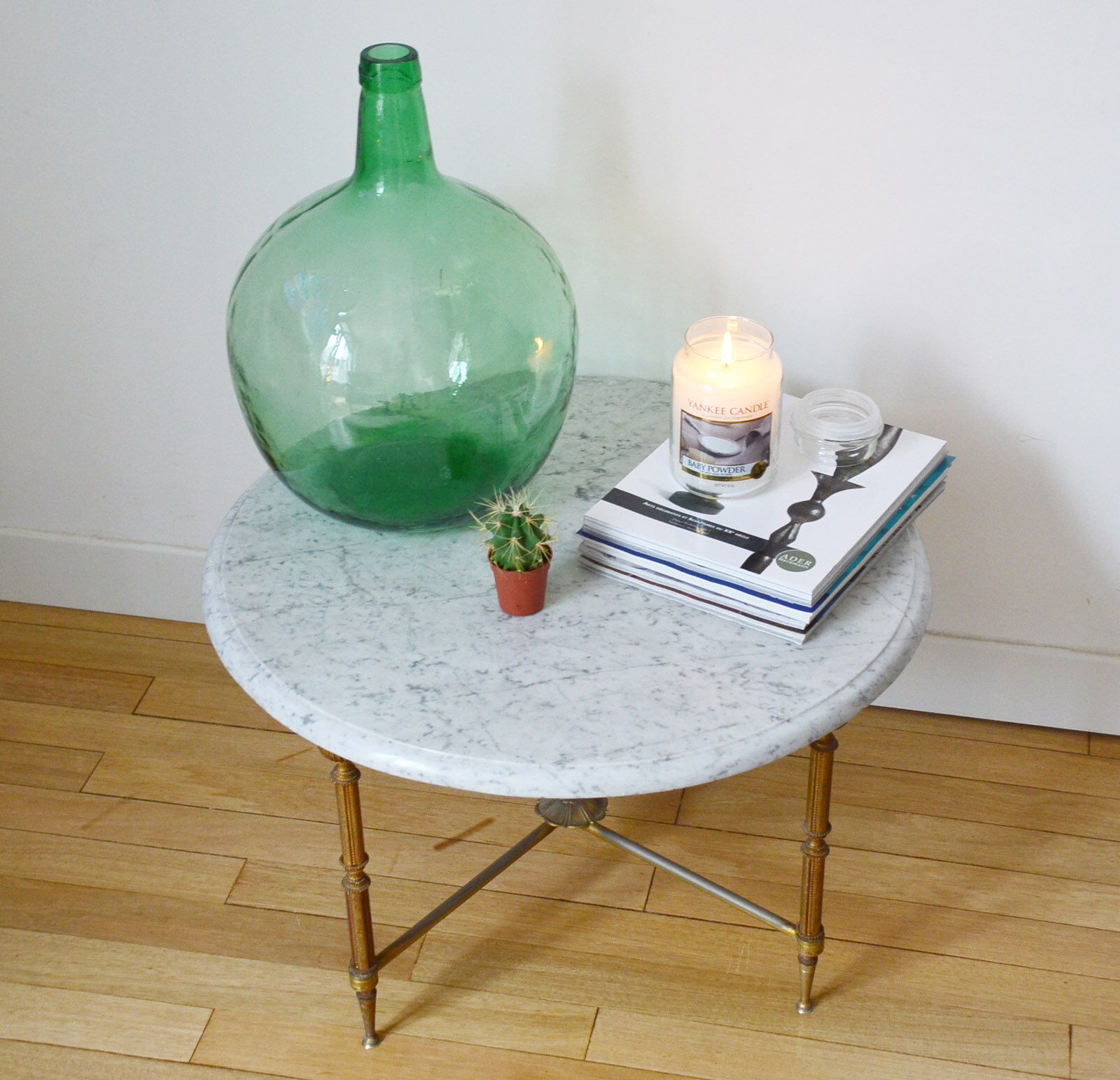 Marble coffee table