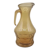 Carafe ambrée italienne