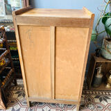 Small wooden chest of drawers from the 1950s.