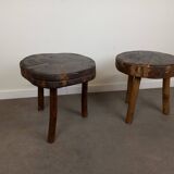 Brutalist Side Tables