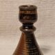 Stoneware candlestick