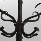 Vintage wood coat rack