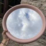 Vintage pink mirror