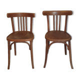 Pair of bistro chairs