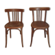 Pair of bistro chairs