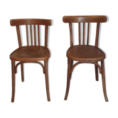 Pair of bistro chairs