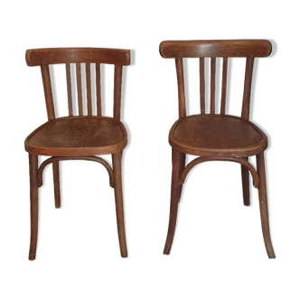 Paire de chaises bistrot