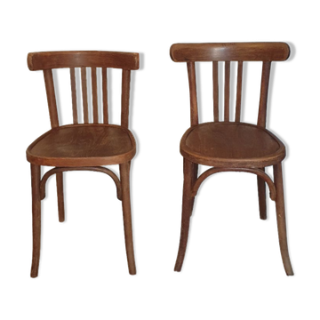 Pair of bistro chairs