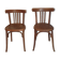 Pair of bistro chairs