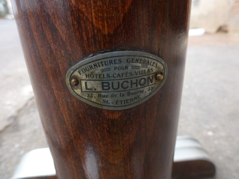 Lot de 9 tables de bistrot vintage Années 50