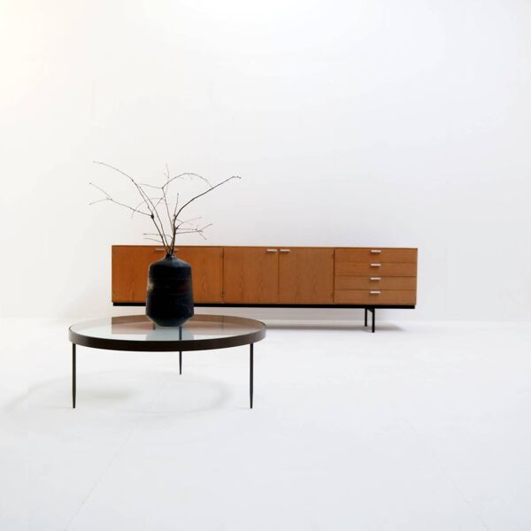 Table basse ronde G4 par Janni Van Pelt, Pays-Bas 1956